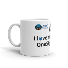 "I Love My OneSky" mug